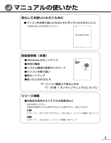 その1 Dynabook Manualzz