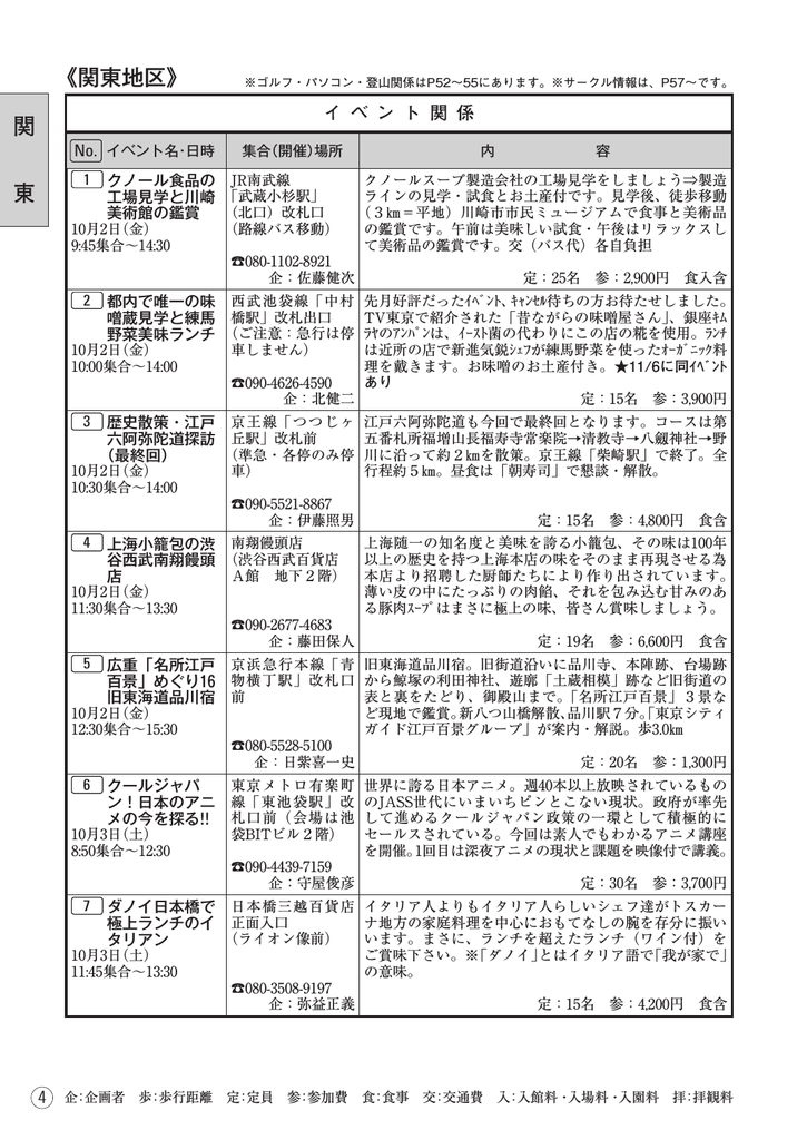 イベント内容表示 日本セカンドライフ協会 Manualzz