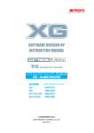 JR PROPO XG 6, XG 8, XG 11, XG 11MV, XG 14, XG 14E 送信機 取扱説明書