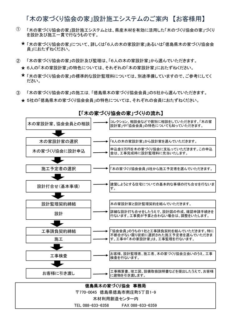 設計施工システム 6人の 木の家設計家 Manualzz