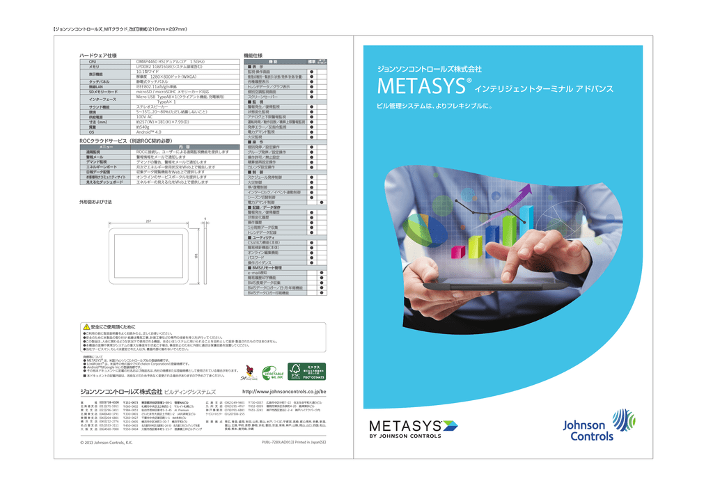 Metasys インテリジェント ターミナル Manualzz