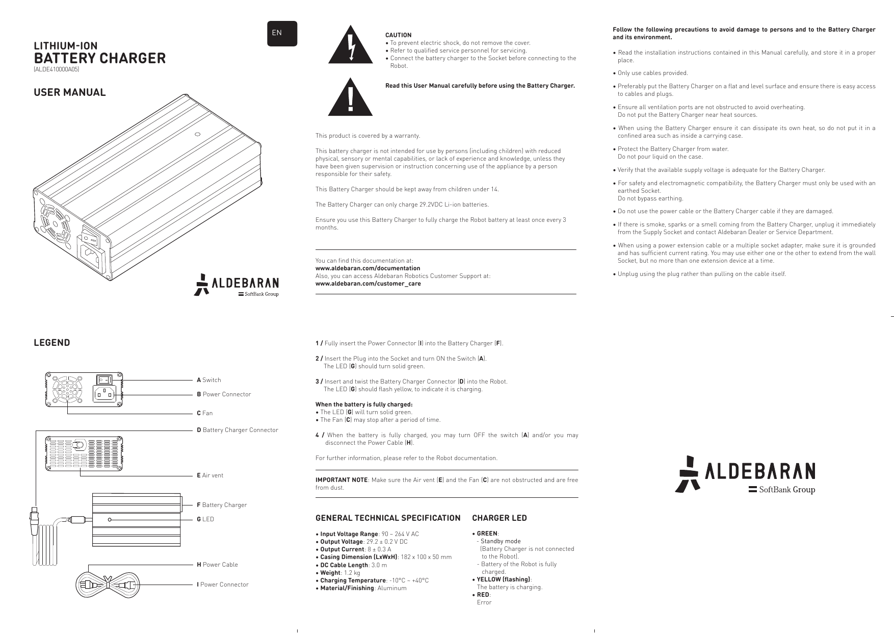 Battery Charger Aldebaran Community Manualzz