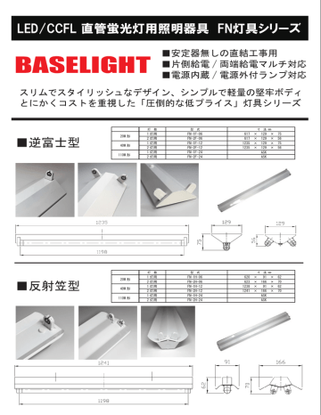 Baselight Ccfl照明 Aisave アイセーブ Dechiic総販売代理店 Manualzz