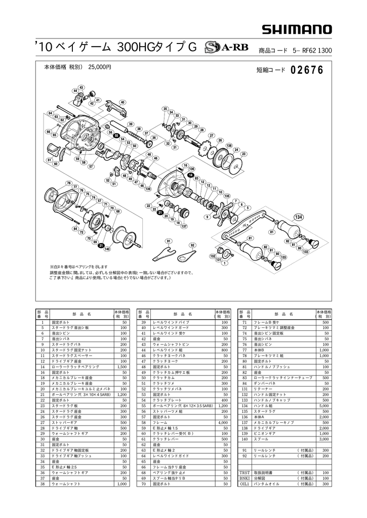 10 ベイゲーム 300hgタイプg Manualzz