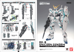 BANDAI RX-0 Unicorn Gundam Gundam model Handleiding