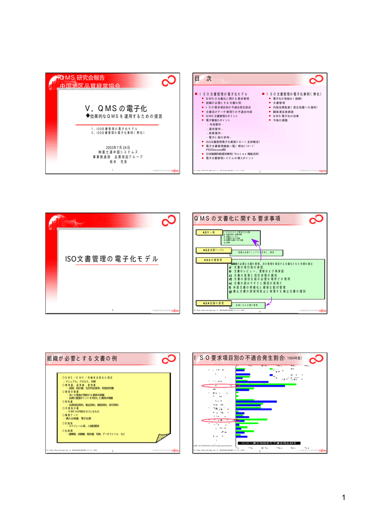 Qmsの電子化 中国地区品質経営協会 Manualzz