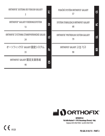 Orthofix Sistema De Fixacao Galaxy Manualzz