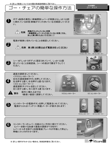 ゴーチェア 簡易マニュアル3 Manualzz
