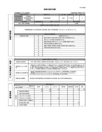 専攻学科 Manualzz