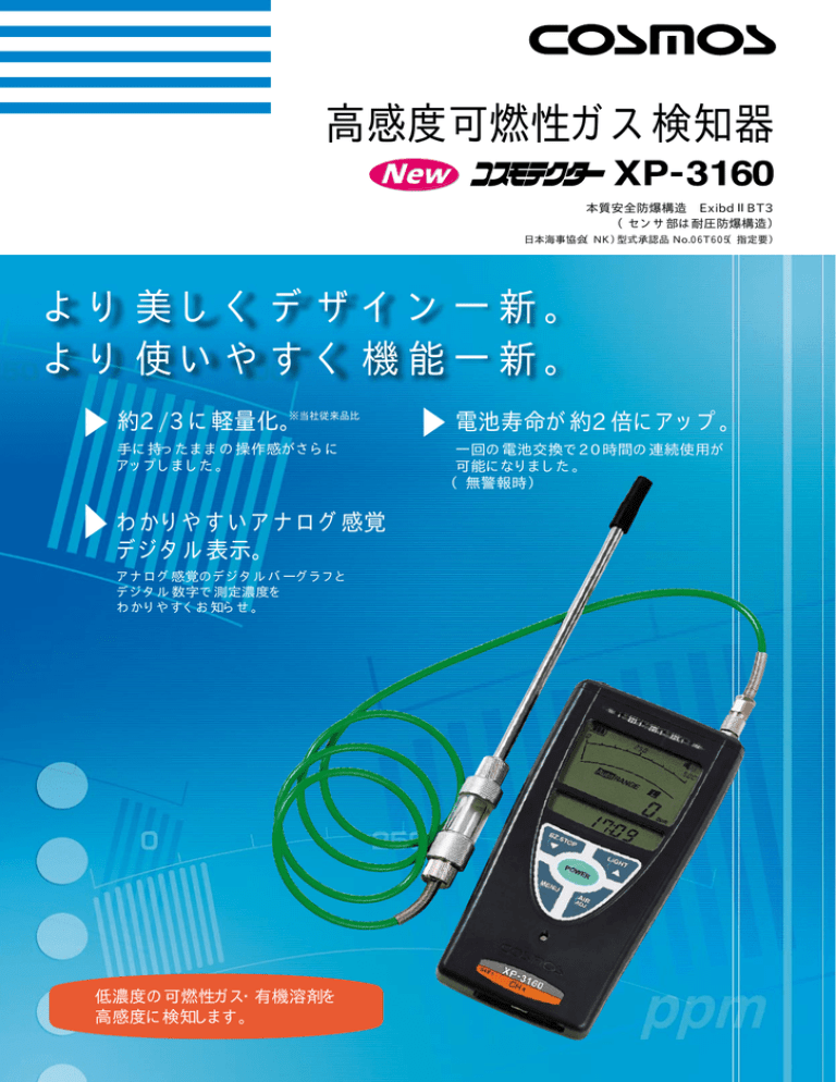 高感度可燃性ガス検知器 Manualzz