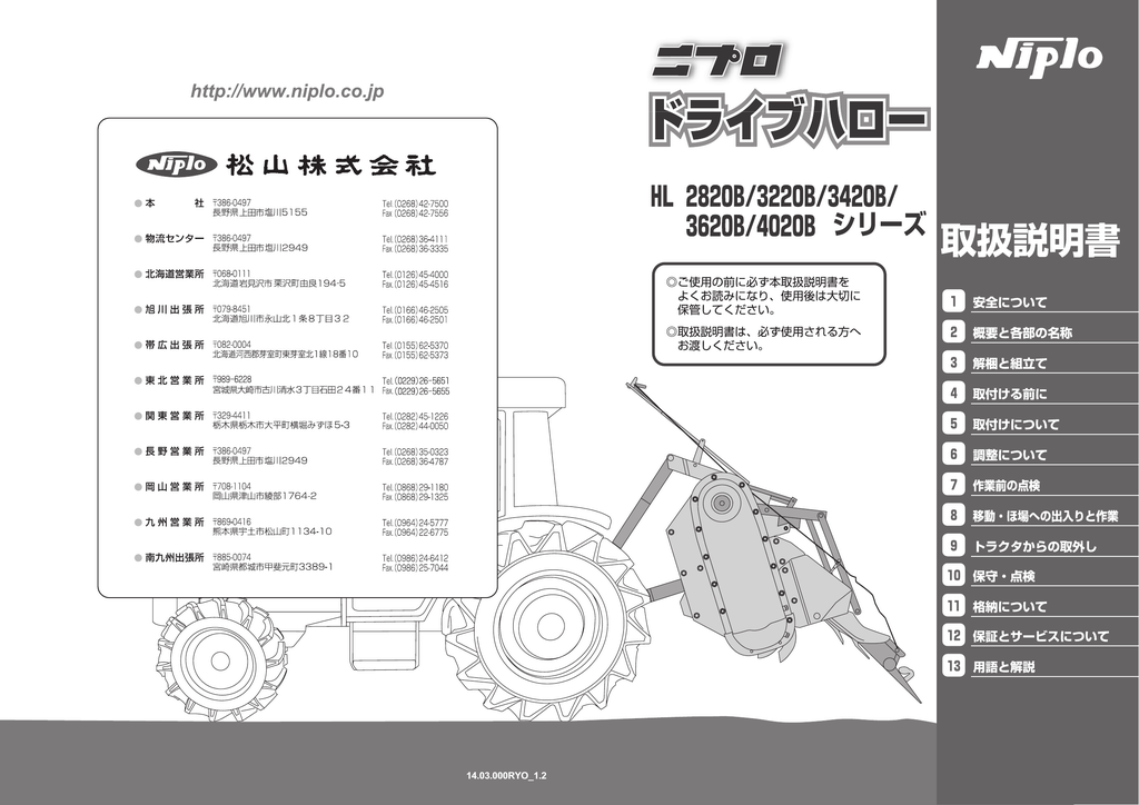 ドライブハロー HL20 | Manualzz