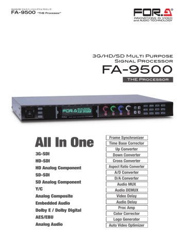 Fa 9500カタログpdf Pdf 670 4kb Manualzz