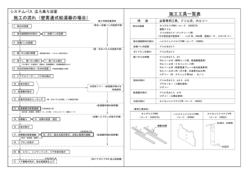 システムバス 広ろ美ろ浴室 Mr工法 Manualzz