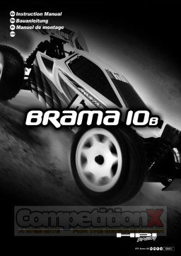 HPI Brama 10B Instruction Manual