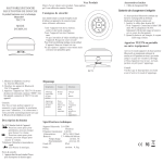 Mode d'emploi TEC574 - Haut-parleur &eacute;tanche