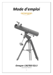 Mode d'emploi Omegon EQ-3 130/920