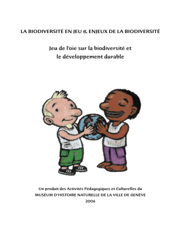Jeu De L Oie Sur La Biodiversite Et Le Manualzz