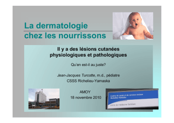 La Dermatologie Chez Les Nourrissons Manualzz