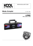 Effet Lumi&egrave;re LEMM Mode d&rsquo;emploi