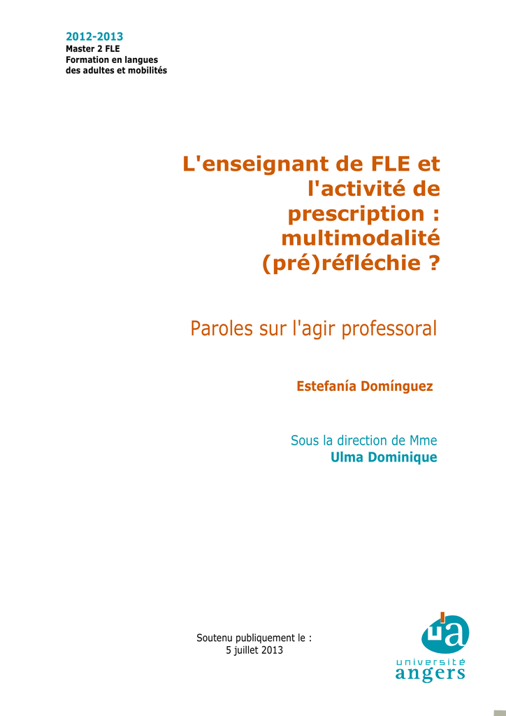 rencontres prescrire angers 2012