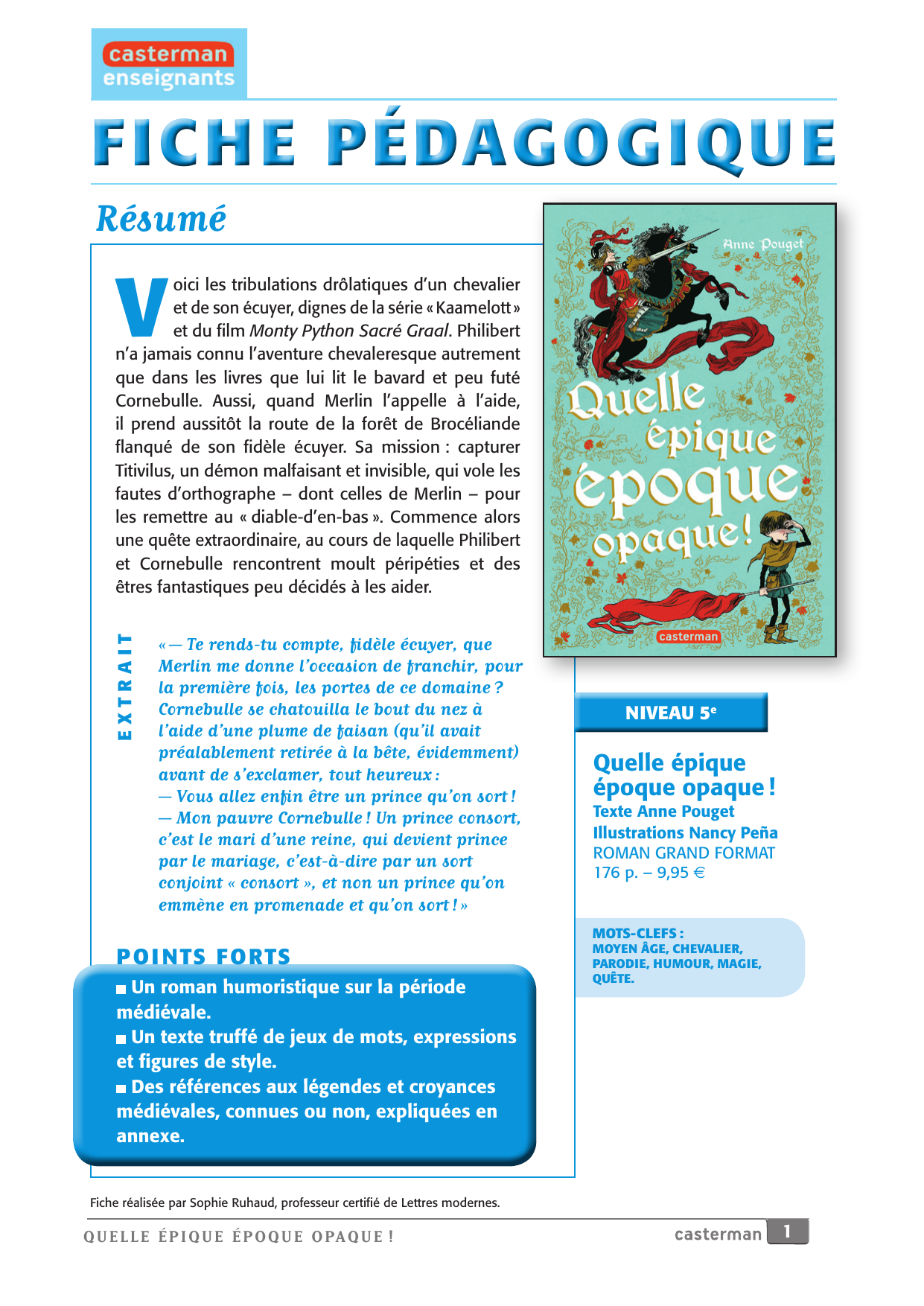 Fiche De Lecture Tristan Et Iseut Pdf