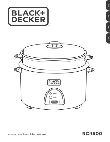 Black Decker Rc Rice Cooker Instruction Manual Manualzz