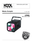 Mode d'emploi Effet Lumi&egrave;re URMIL