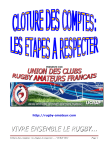 Cl&ocirc;ture des comptes guide