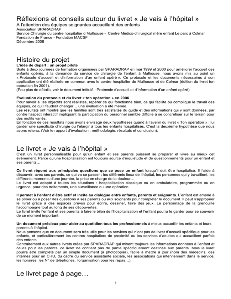 L09 Des Reflexions Et Conseils Autour Du Livret Je Vais A Manualzz