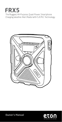 Eton Frx5 Manual Manualzz