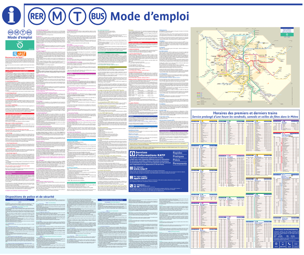 LES COMPTOIRS-CLUB RATP Liste Des Agences - Navigo