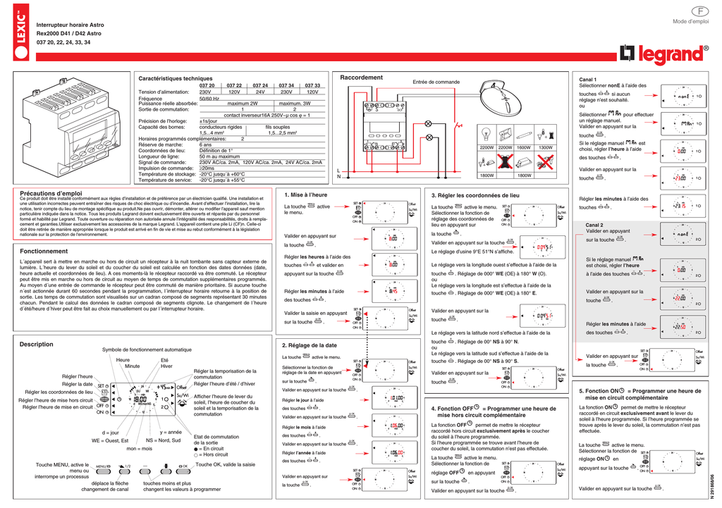 Астро инструкция по применению. Реле времени Legrand microrex qt31. Microrex qt31 инструкция. Схема подключения Легранд 037 52. Реле времени Legrand 03752 инструкция.