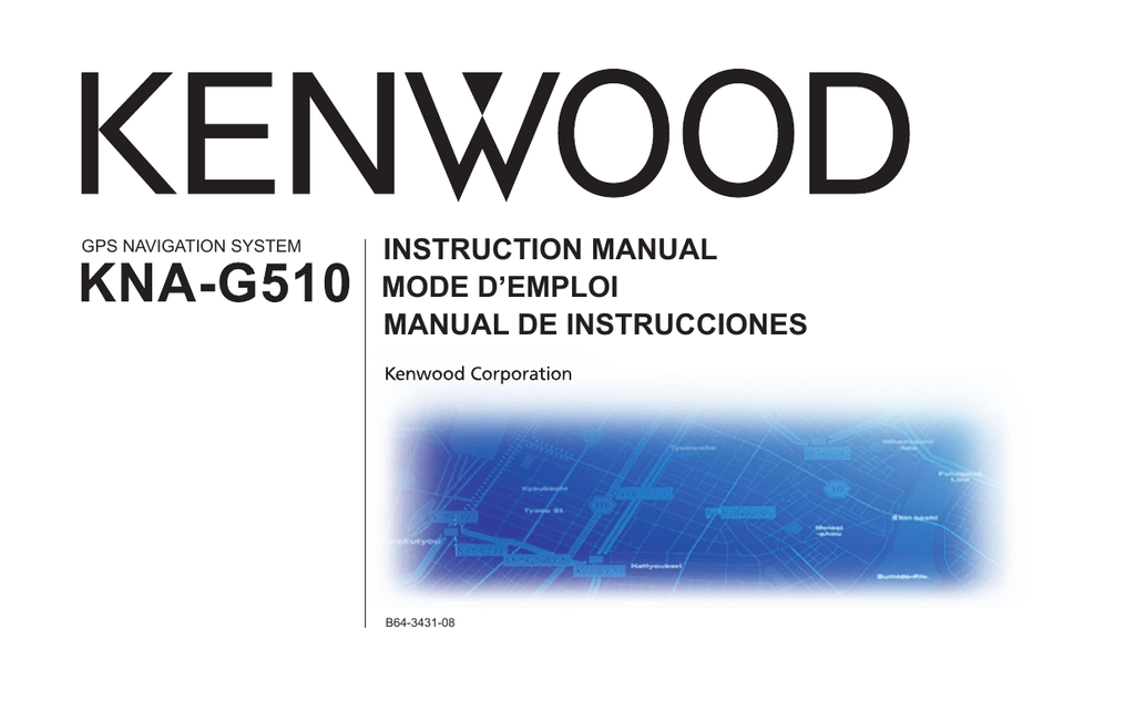 Kenwood corporation. Dnx7200 Kenwood. Kna.