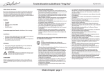 Torche d&eacute;corative au bio&eacute;thanol Feng Shui Mode d'emploi
