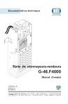 NRI G-46.F4000 Manuel d&rsquo;emploi