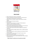 Machine &agrave; popcorn Mode d'emploi
