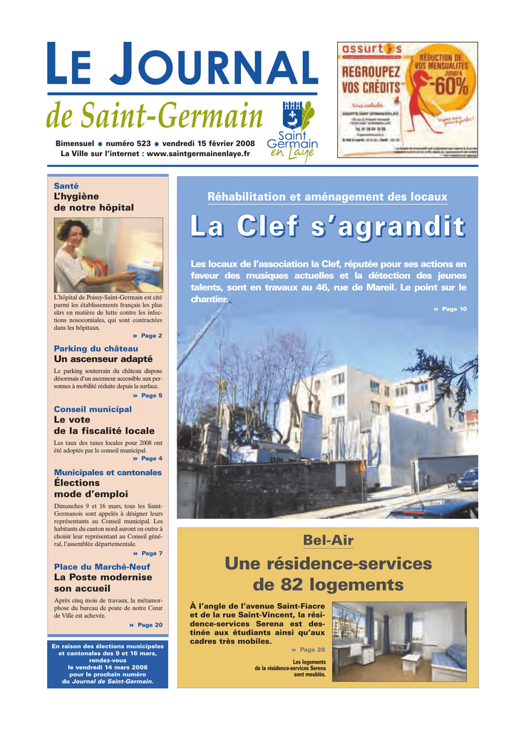 actions et rencontres saint germain en laye