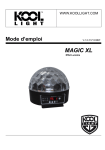 Mode d&rsquo;emploi MAGIC XL - KOOL LIGHT