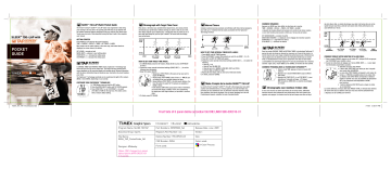 timex ironman tap screen