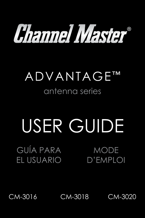 Channel Master Cm 30 Tv Antenna User Guide Manualzz