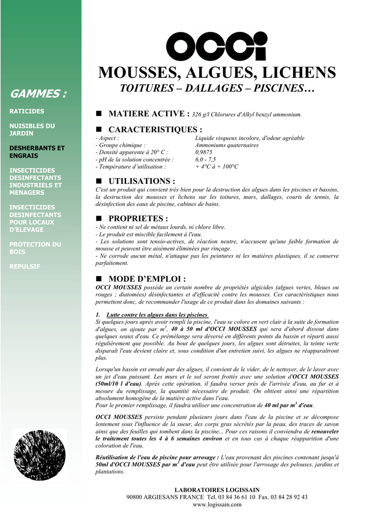 Mousses Algues Lichens Manualzzcom