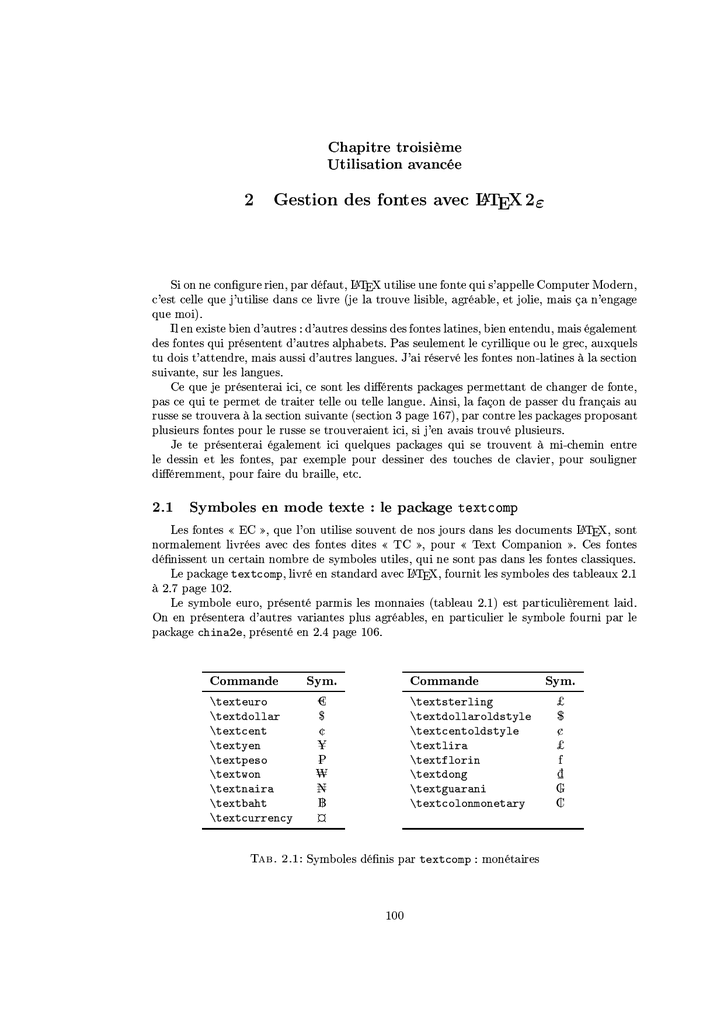 Chapitre Troisieme Utilisation Avancee 2 Gestion Des Fontes Avec Manualzz