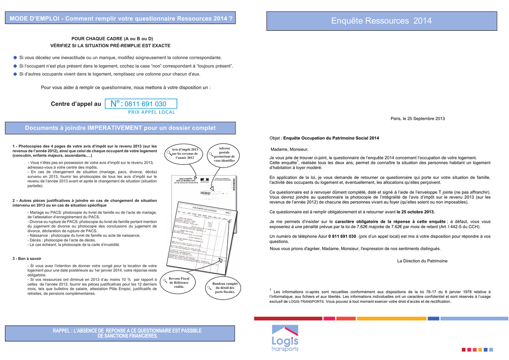 Enquete Ressources 2014 Manualzz