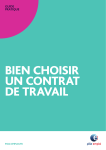 Guide Pratique Bien Choisir Un Contrat De Travail