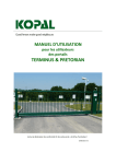 Manuel d&rsquo;utilisation pour les portails Terminus &amp; Pretorian