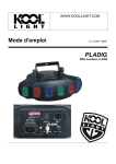 Mode d&rsquo;emploi - PLADIG - Effet Lumi&egrave;re &agrave; LEDS