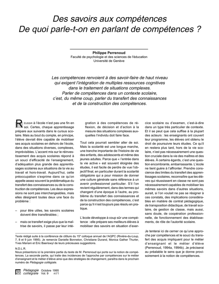 Llce Expression Et Construction De Soi Problématique