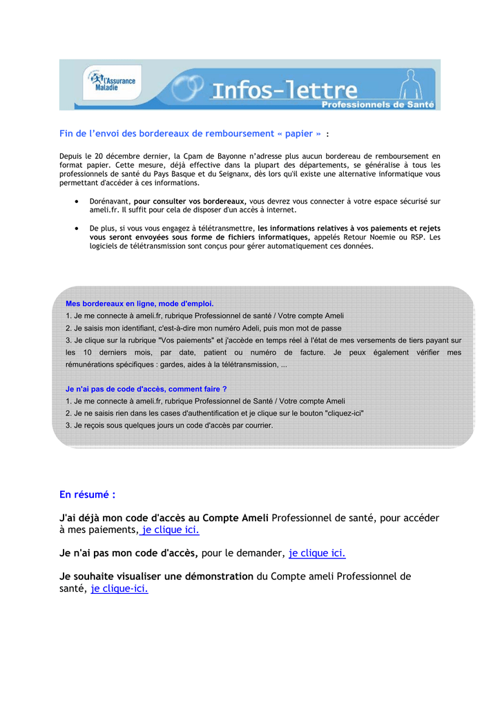 L Assurance Maladie Facile Amelifr
