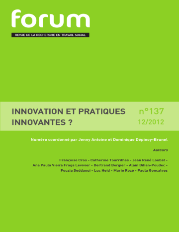 organisation et innovation une rencontre conflictuelle norbert alter