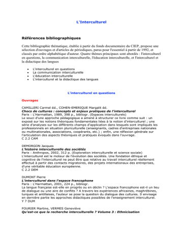 rencontre interculturelle definition